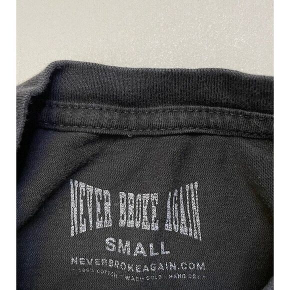 Never Broke Again Youngboy Graphic T-shirt Women Small Black Short Sleeve Music - Picture 4 of 5